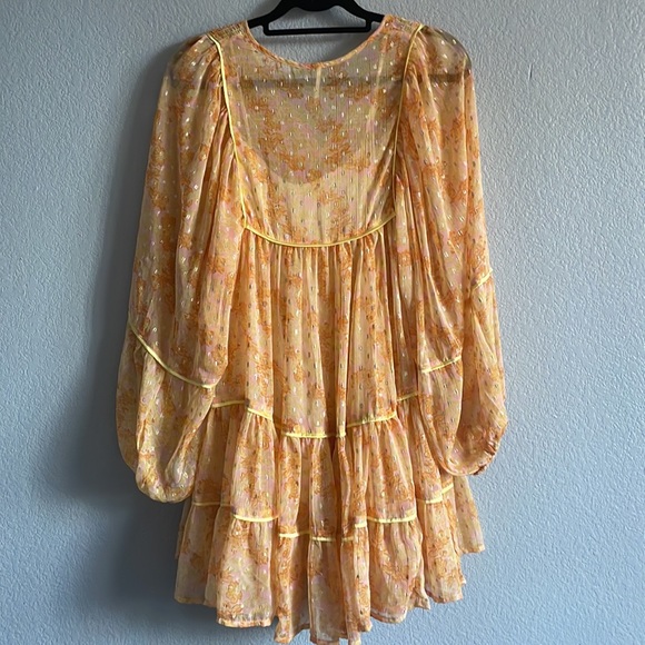 Free People Free Swinging Floral Mini Dress - Picture 6 of 11